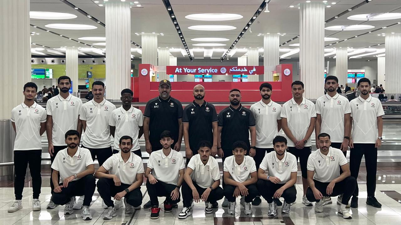 The UAE Under-23 National Minifootball Team departed from Dubai International Airport on Sunday, October 11, 2026, heading to Mali Lošinj Island in Croatia to participate in the U23 Minifootball World Cup.